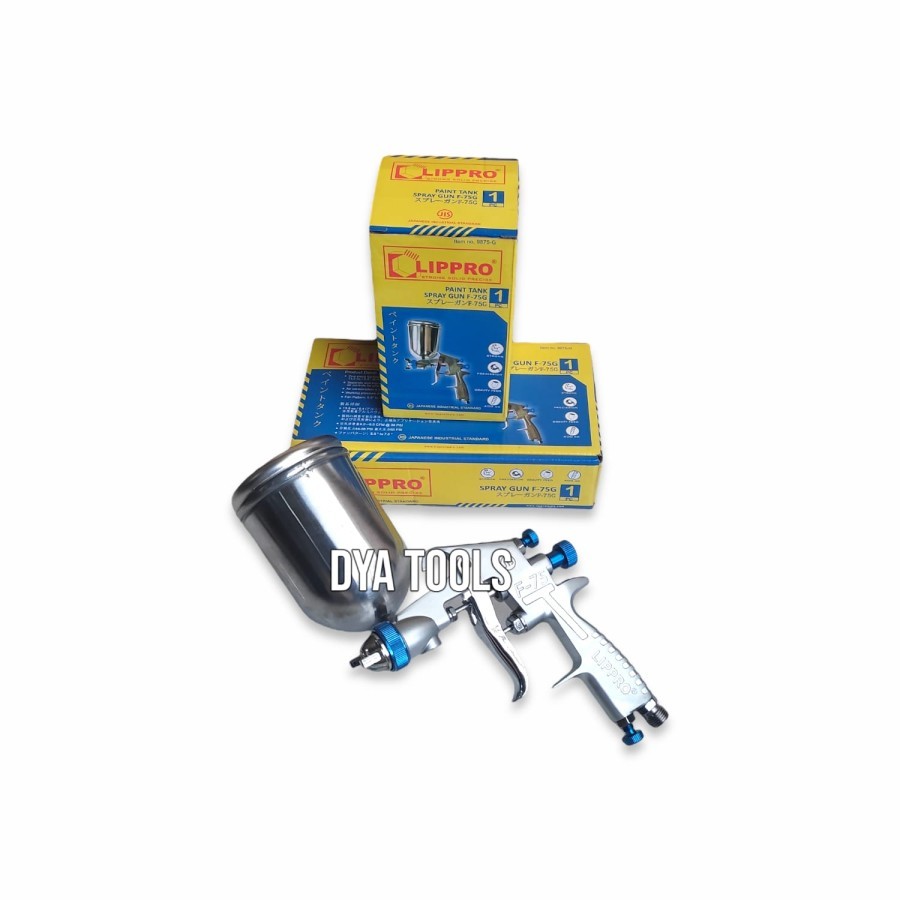 SPRAY GUN F75 TABUNG ATAS LIPPRO SEMPROTAN CAT TABUNG ATAS LIPPRO