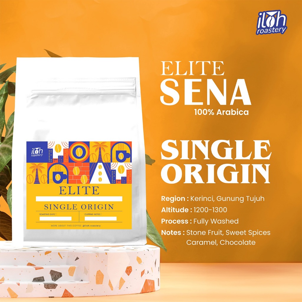 

Kopi Arabica, Elite Sena, Kerinci Gunung Tujuh 150Gr