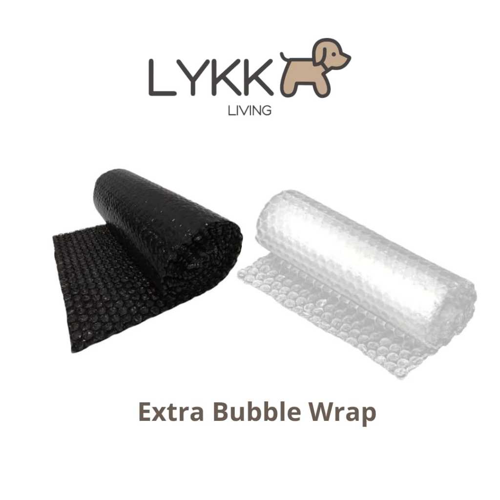 

Extra Bubble Wrap for Extra Protection of Product