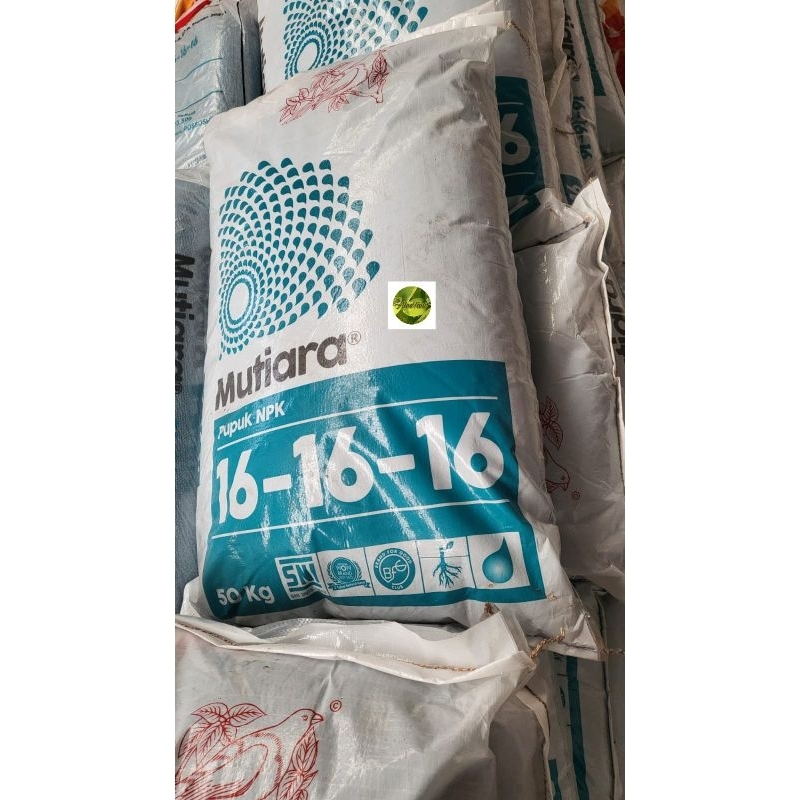 PUPUK NPK Mutiara 16-16-16 - Kemasan 50 kg