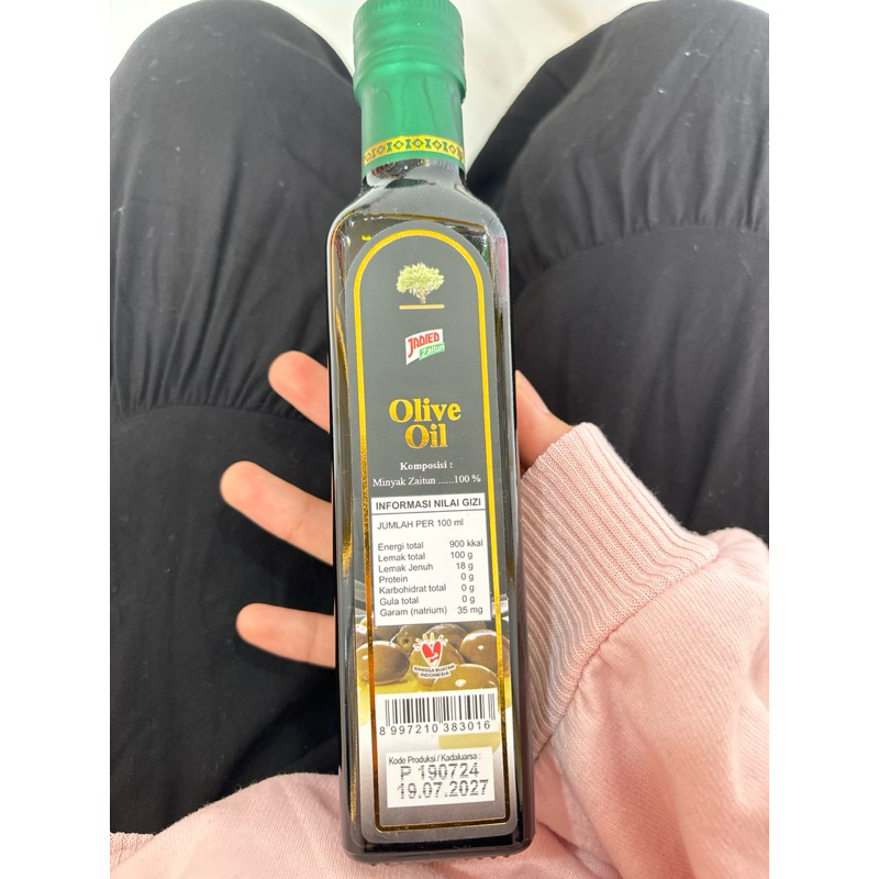 

Minyak zaitun extra virgin olive oil 250ml/100ml/60ml