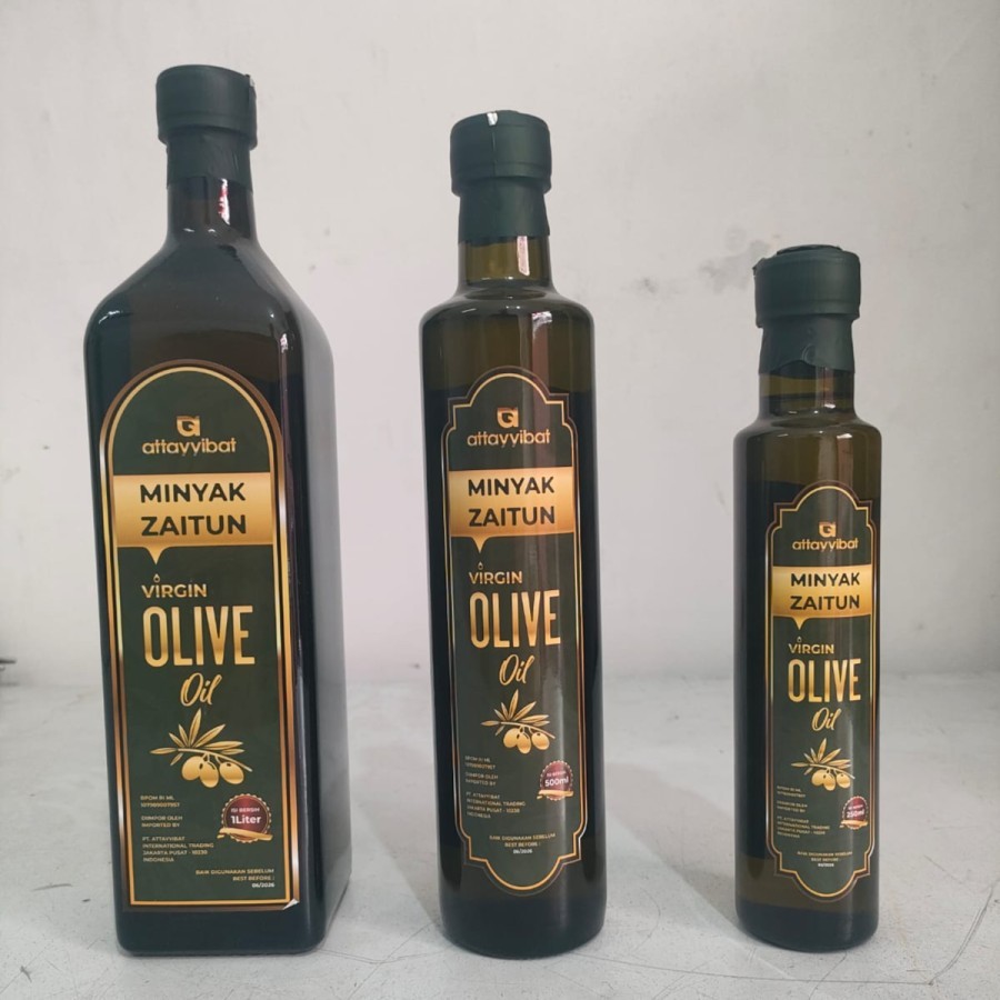 

Minyak Zaitun Attayyibat Virgin Olive Oil 250ml / 250 ml