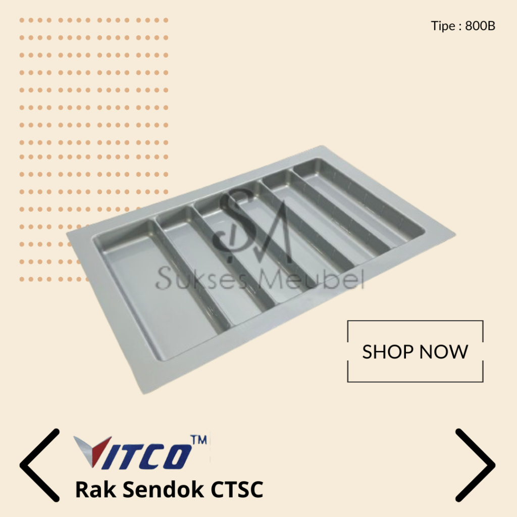 VC-CTSC 800B VITCO / CUTLERY TRAY CTSC / RAK SENDOK LACI VITCO
