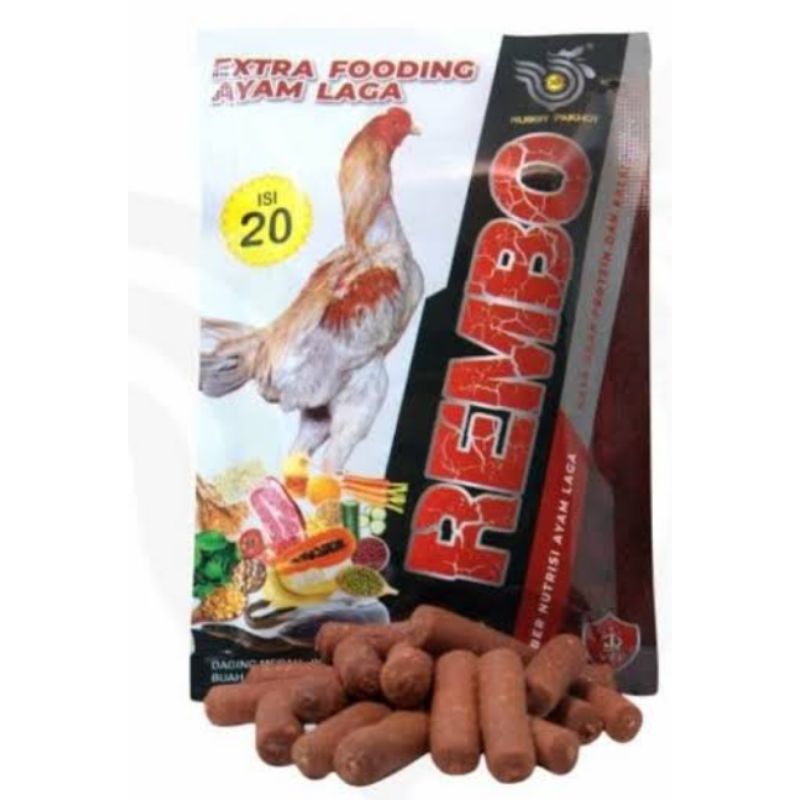 Rembo RP Jamu Ayam Extra Fooding Ayam Laga Extra