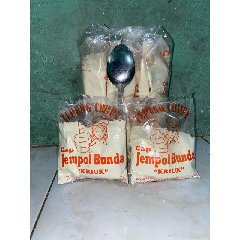 

tepung crispy cap JEMPOL BUNDA