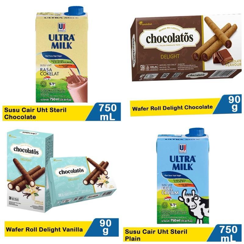 

PROMO JAJANAN MURAH CHOCOLATOS DELIGH 90g COKLAT VANILA SUSU UHT ULTRA MILK 750ml PLAN ORIGINAL CHOCOLATE