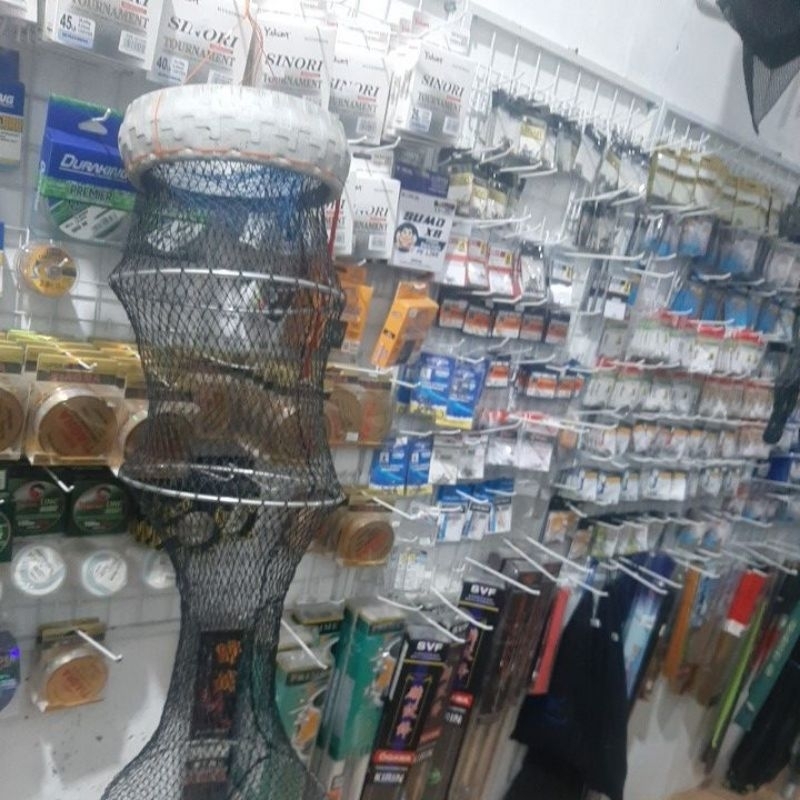 Karamba Nyobok /Tempat Ikan 3 ring set pengunci