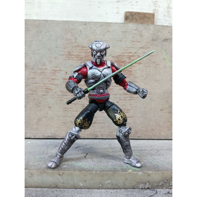 action figure custom Yoshimitsu Tekken 3 # handmade Bandai Marvel legends fighting game console jadu