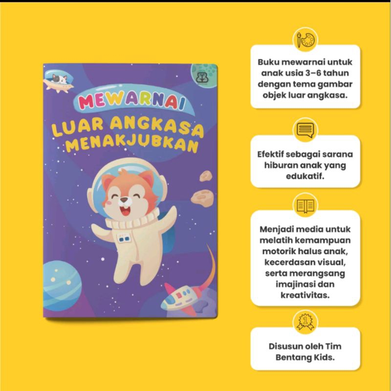 

Buku Mewarnai Tema Luar Angkasa Menakjubkan