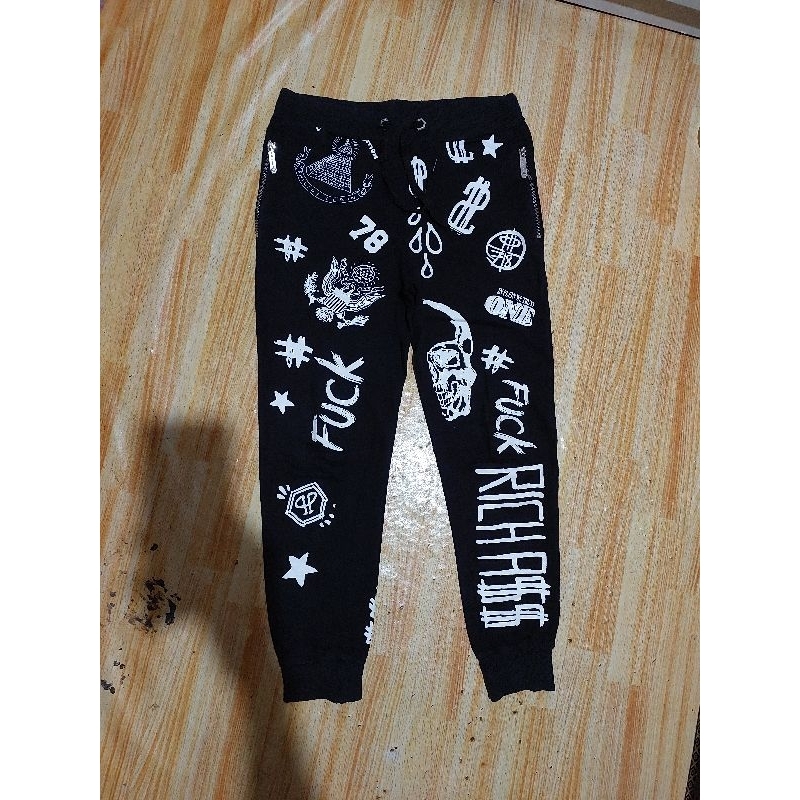 jogger pants philipp plein full embos second original