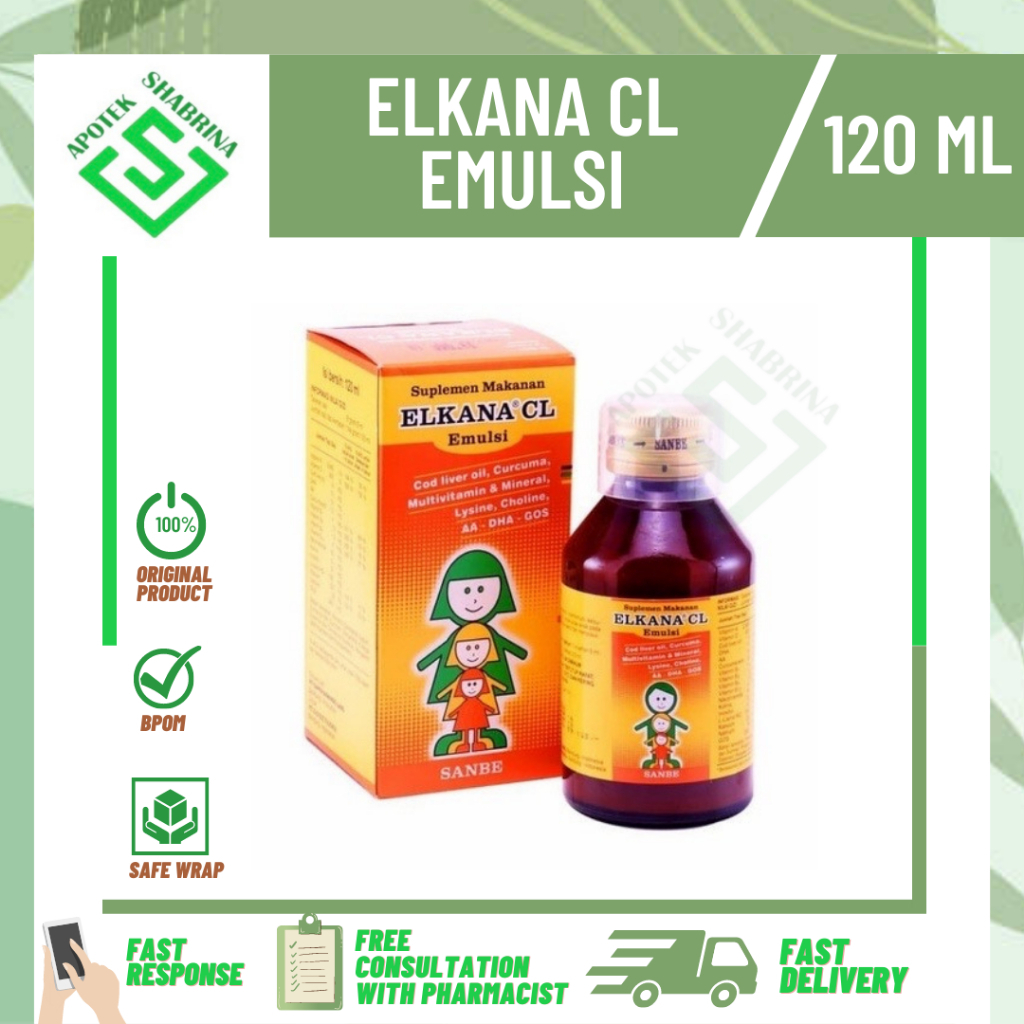 ELKANA CL / ELKANA SIRUP MULTIVITAMIN ANAK