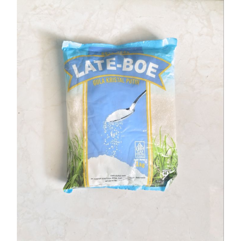 

GULA LATE-BOE KEMASAN 1 KG