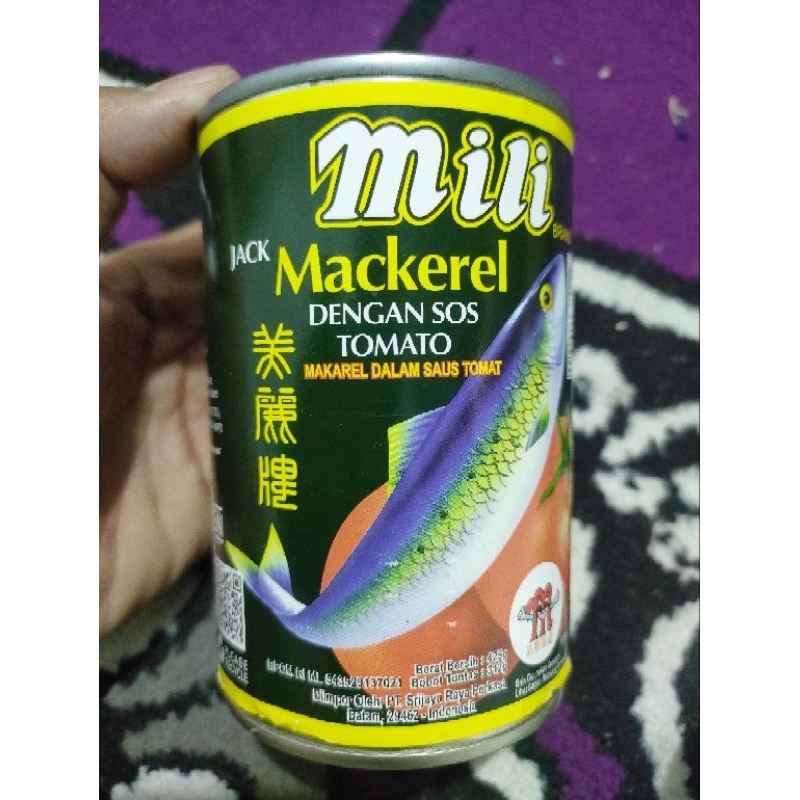 

Sarden Mili Original 425gr "Bukan KW" asli Import Kualitas No.1