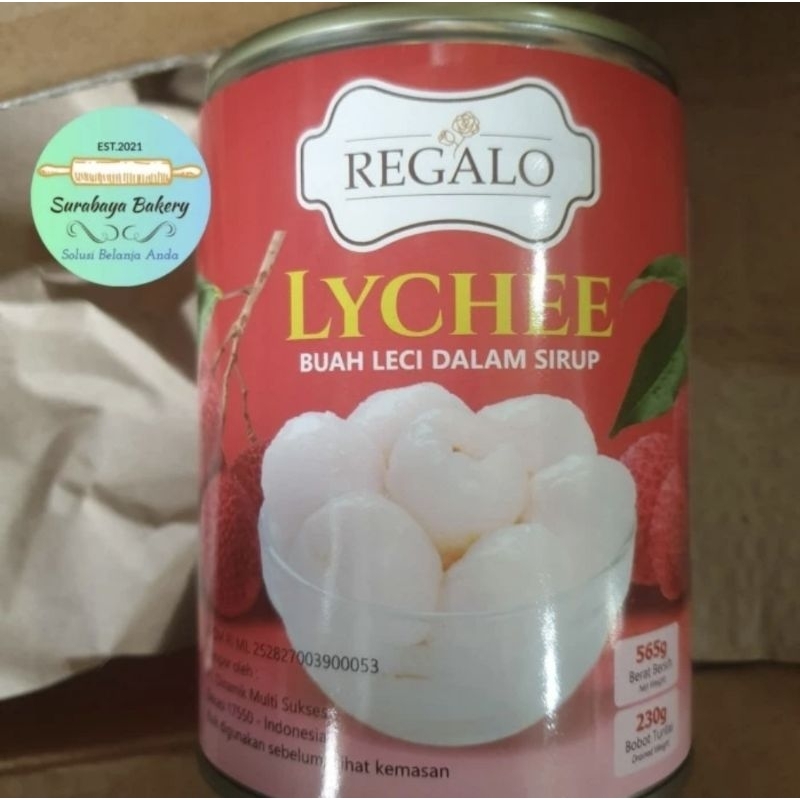 

Leci Regalo/Lychees in syrup Regalo 565Gr