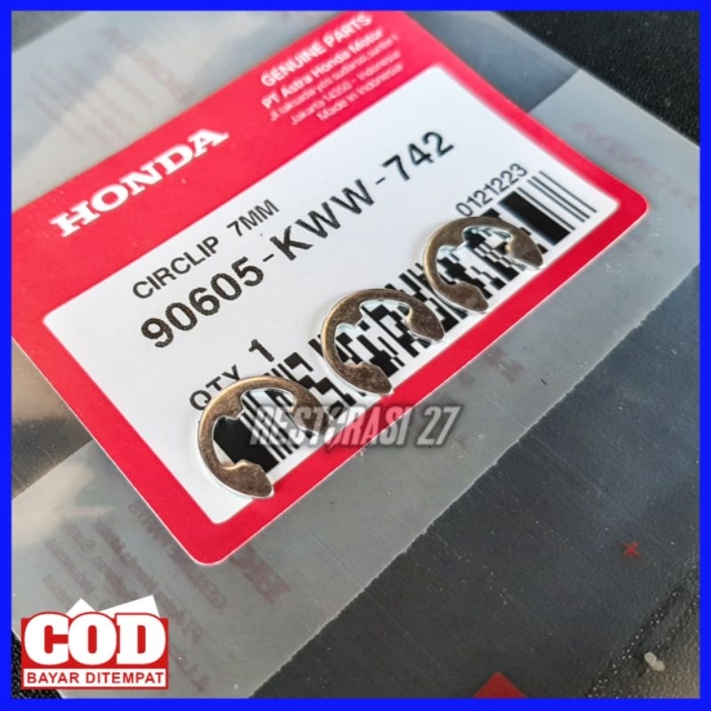 Clip Kampas Ganda Honda Pcx Klip Sepi Pengunci Kampas Kopling Ganda Honda Pcx Cirklip Circlip Kampas