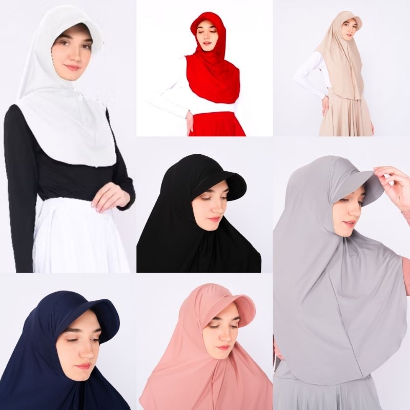 Hijab Topi Olahraga Wanita Muslim BestSeller
