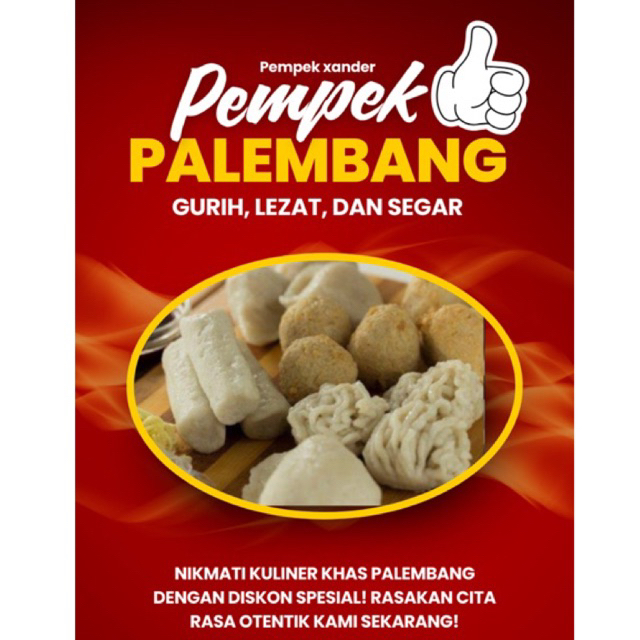 

PEMPEK XANDER || pempek kapal selam satuan