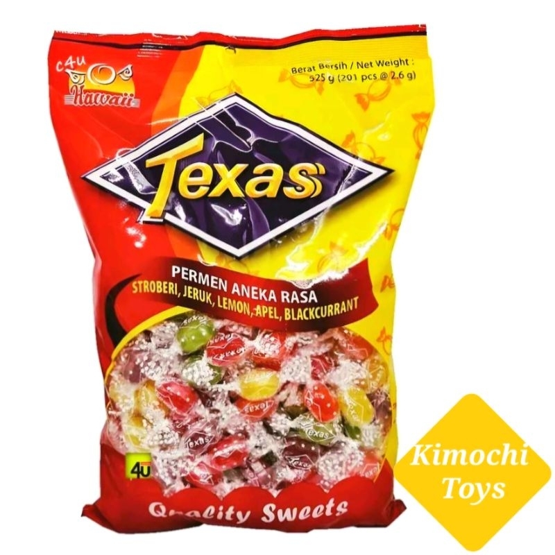 

Permen Texas Liliput Pack Isi 200