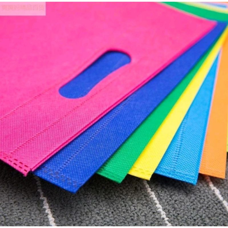 

iDk90 ISI 100PCSTas Goodiebag Oval Undangan 20x25 kain spunbond