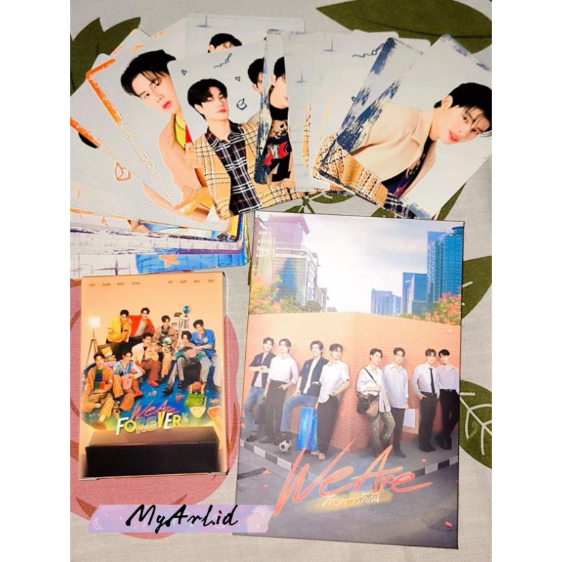 [OFFICIAL] POSTCARD, COLLECTIBLE CARD MERCH FROM GMMTV - WE ARE THE SERIES - POND PHUWIN, WINNY SATA