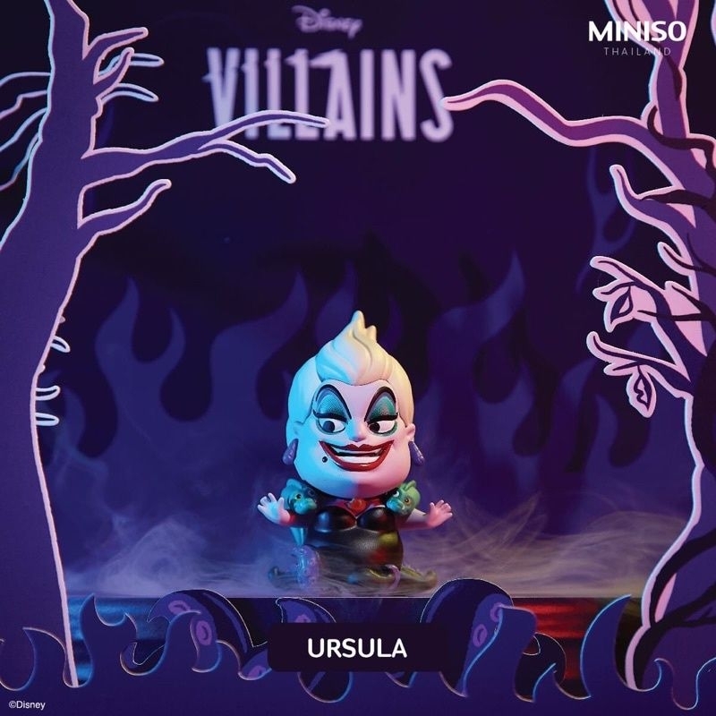 Miniso Disney Villains Figure Blindbox - Ursula (D2)