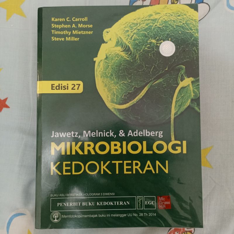 [BOOKED] Prelove Mikrobiologi Kedokteran Jawetz Edisi 27