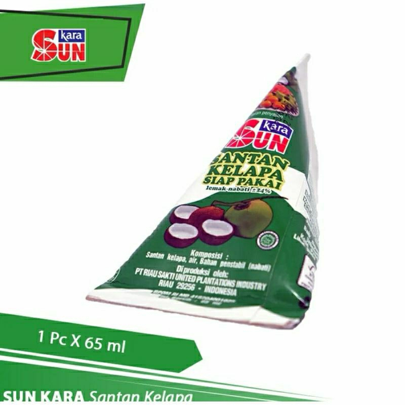 

Sun kara santan kelapa 65ml