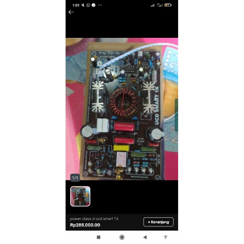 kit power class d 1000 watt/1k