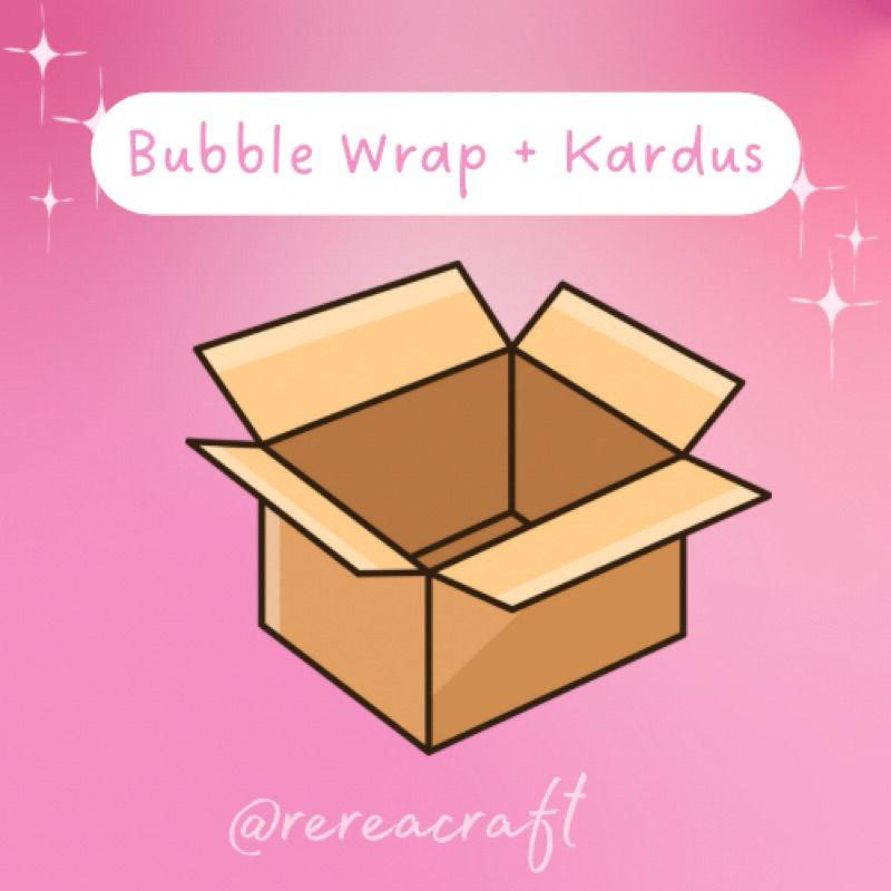 

Bubble Wrap + Kardus [instant/reguler/kargo]