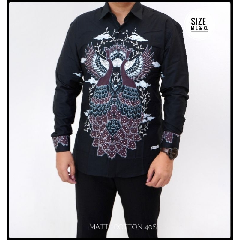 Batik Pria Pola Premium Azwr