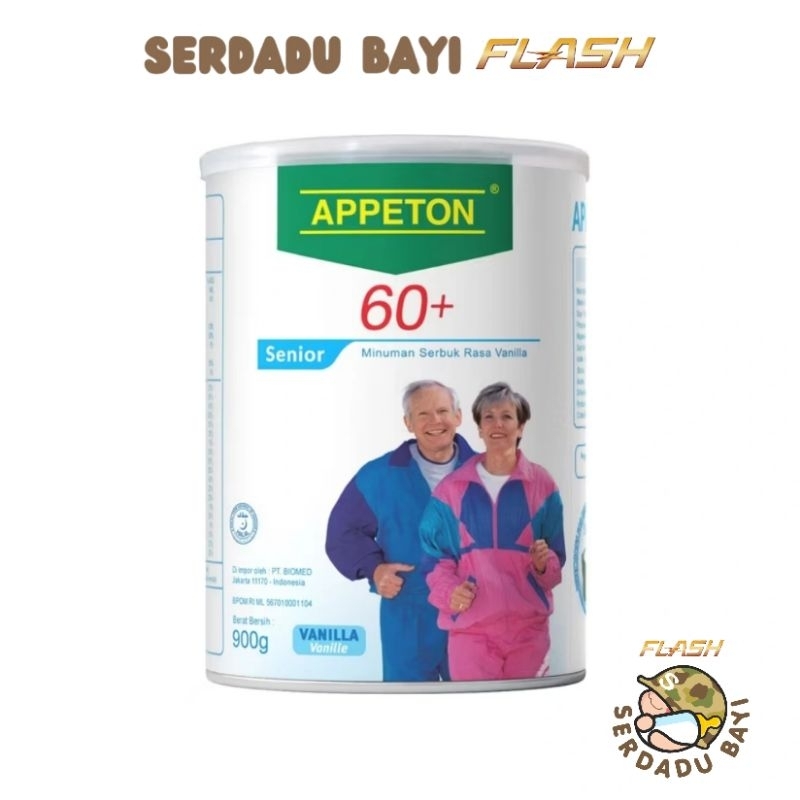 Appeton 60+ Vanila 900 gram