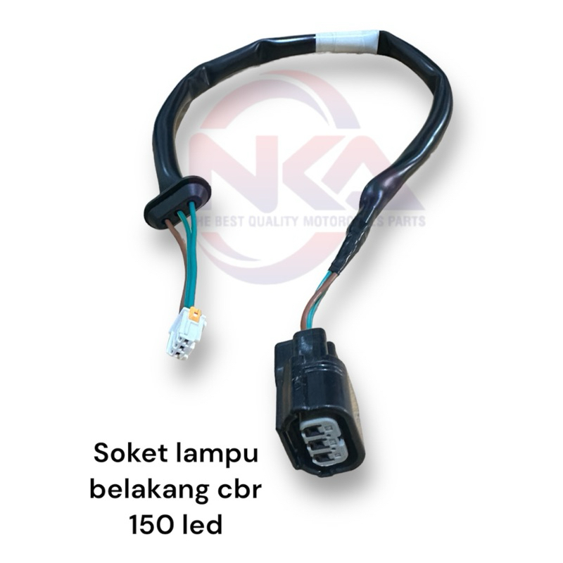 soket lampu belakang cbr 150 LED piting stop cbr 150led original