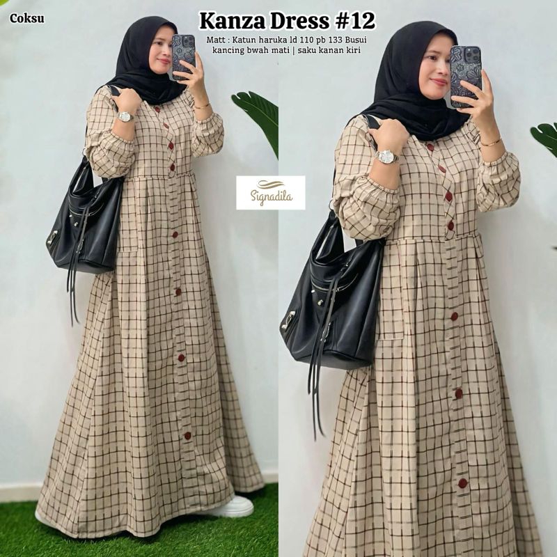 GAMIS KANZA DRESS #12 BY SIGNADILA Kanza Dress #12 PREMIUM // Fabiola Maxy By Ww
