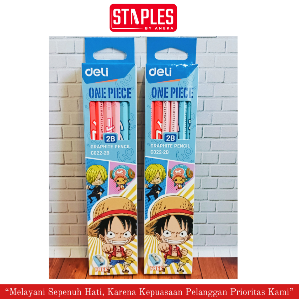 

Deli Pensil 2B / Pensil One Piece Graphite C022-2B (12pcs)