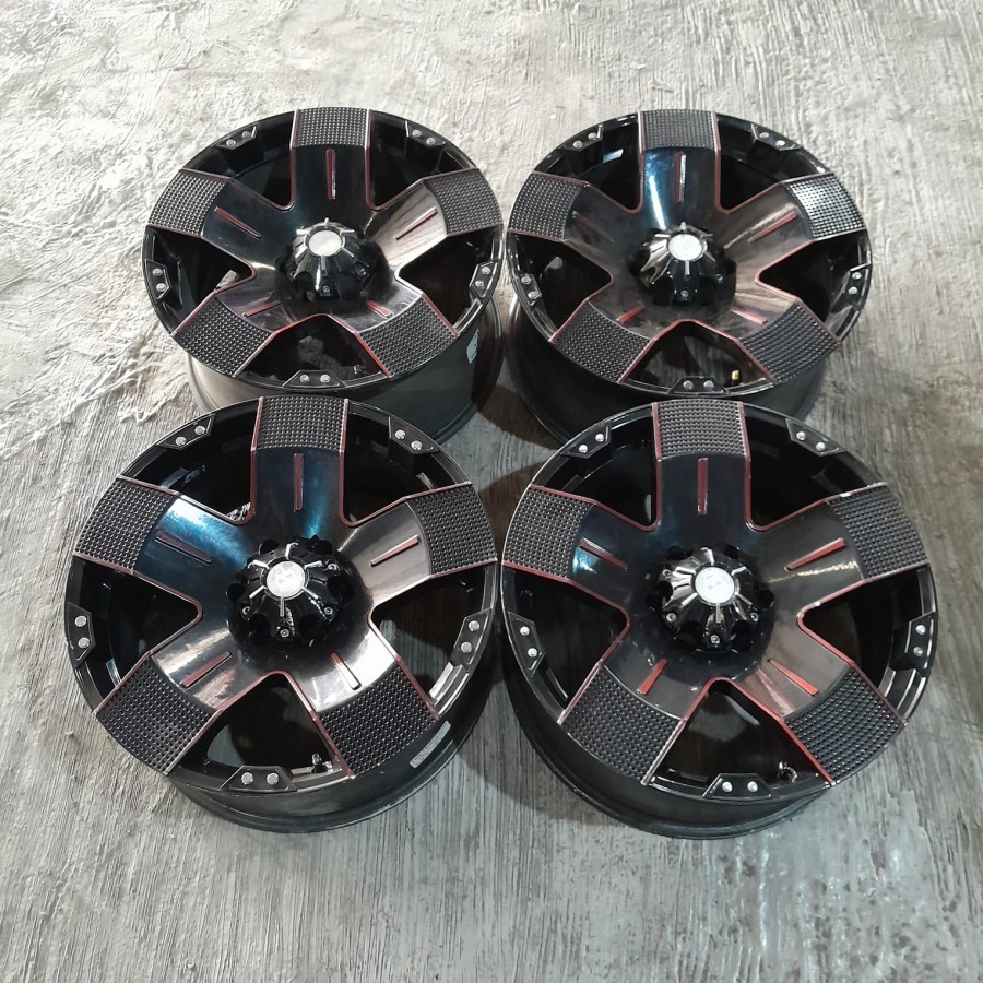 Velg Second Pajero Fortuner Everest Ranger Isuzu Mux EMR Ring 20 Pcd 6x139.7