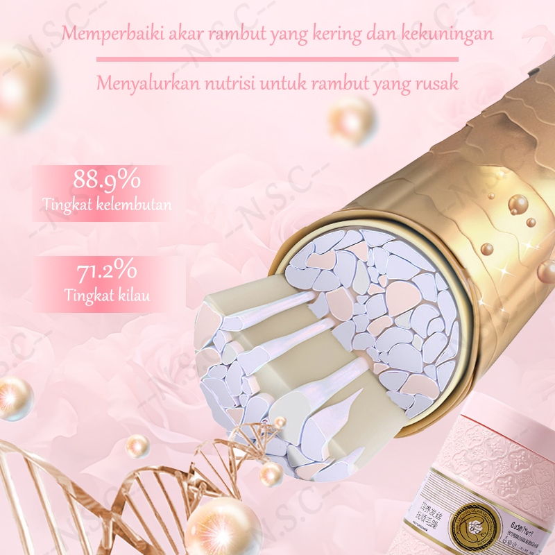 Hair Mask Smooth Hair Mask Keratin800mlhair mask keratin Smoothing Hair Hair Mask Minyak Mawar