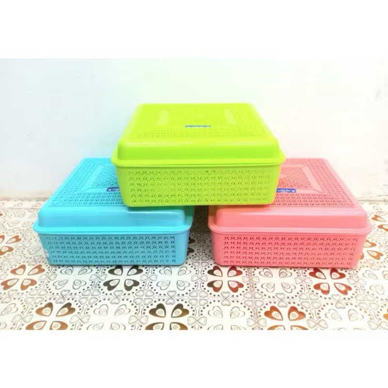 Kotak tenong lucky star warna segi lovely ( 520-DX )