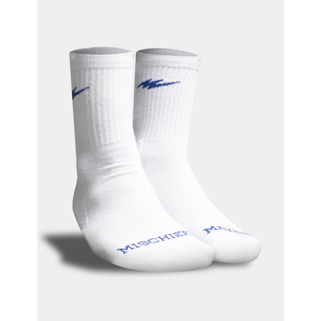 Mischief Mayhem - Mayhem Thunder Socks White
