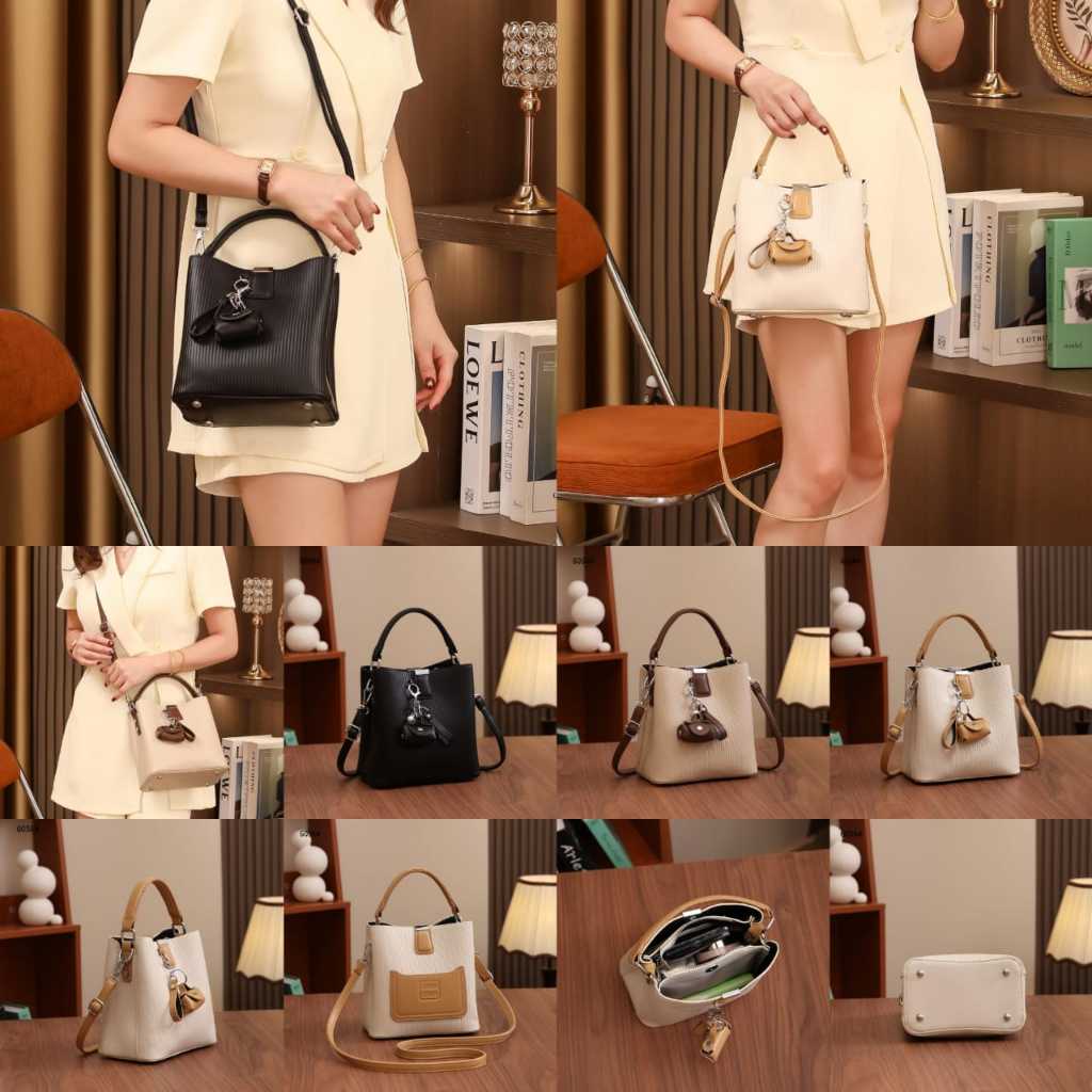 Tas Wanita Import TLY Leather Bag's 6056#