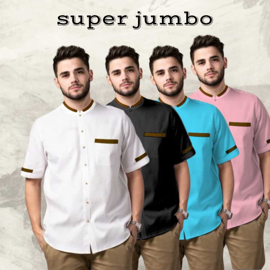 BAJU KEMKO PRIA DEWASA/KEMEJA PRIA UKURAN BIG SIZE