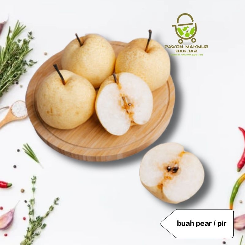 

BUAH PEAR / PIR BERAT (±) 500grm