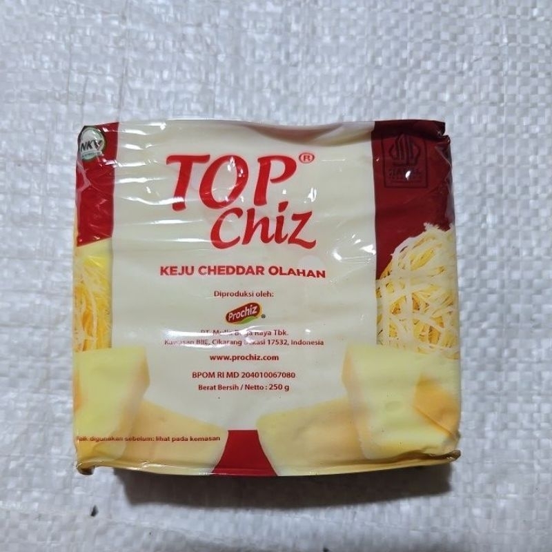 

Keju top chiz cheddar prochiz 250g