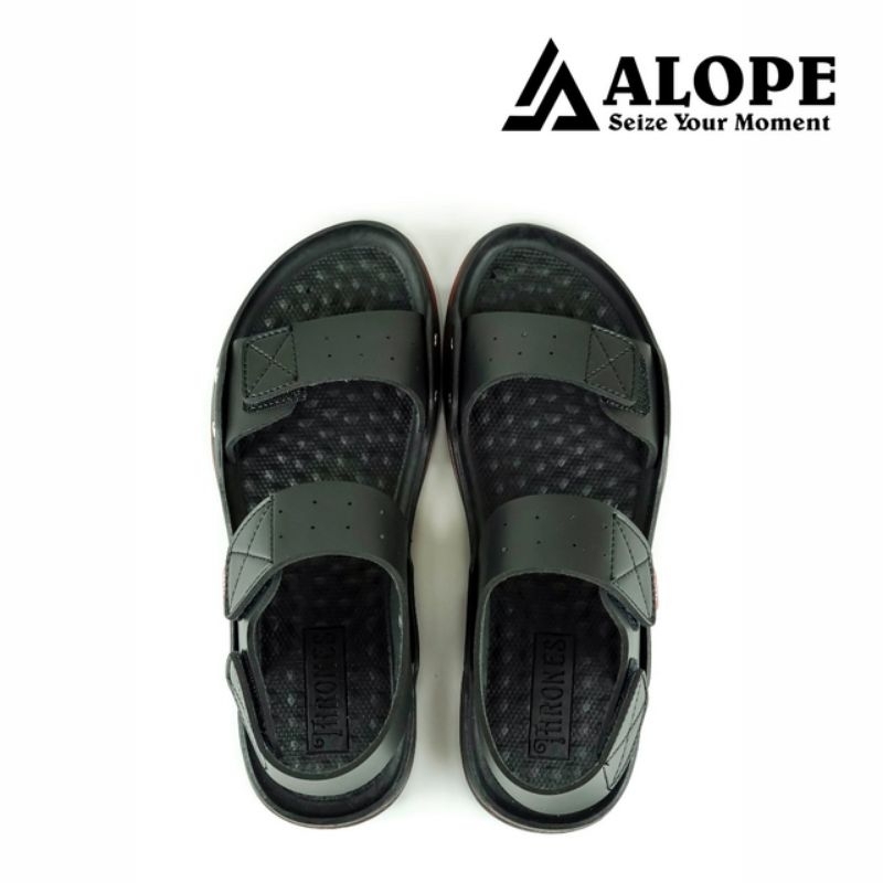 ALOPE OFFICIAL - SANDAL ALOPE VARRO SANDAL KULIT CASUAL SANDAL GUNUNG 