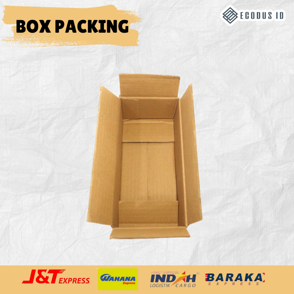 

Kardus box packing polos ukuran 17x9x6 cm (isi 10)
