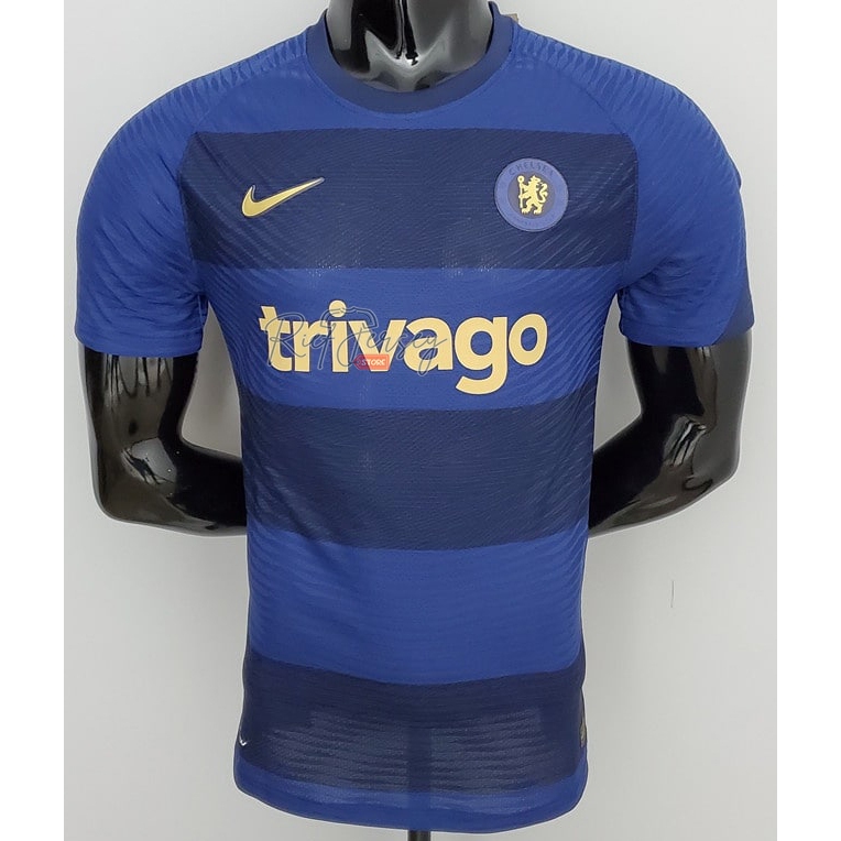 JERSEY PLAYER ISSUE CHELSEA TRAINING TRIVAGO 2021 2022 DRFTADV HIGH QUALITY