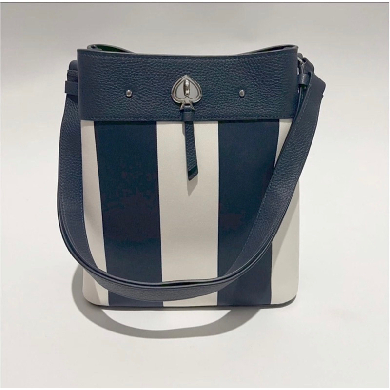 Kate Spade Marti Large Bucket Bag Stripe (Preloved)