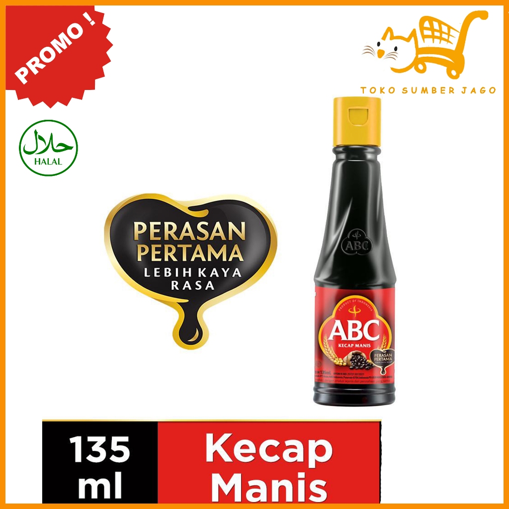 

ABC Kecap Manis 135ml Botol