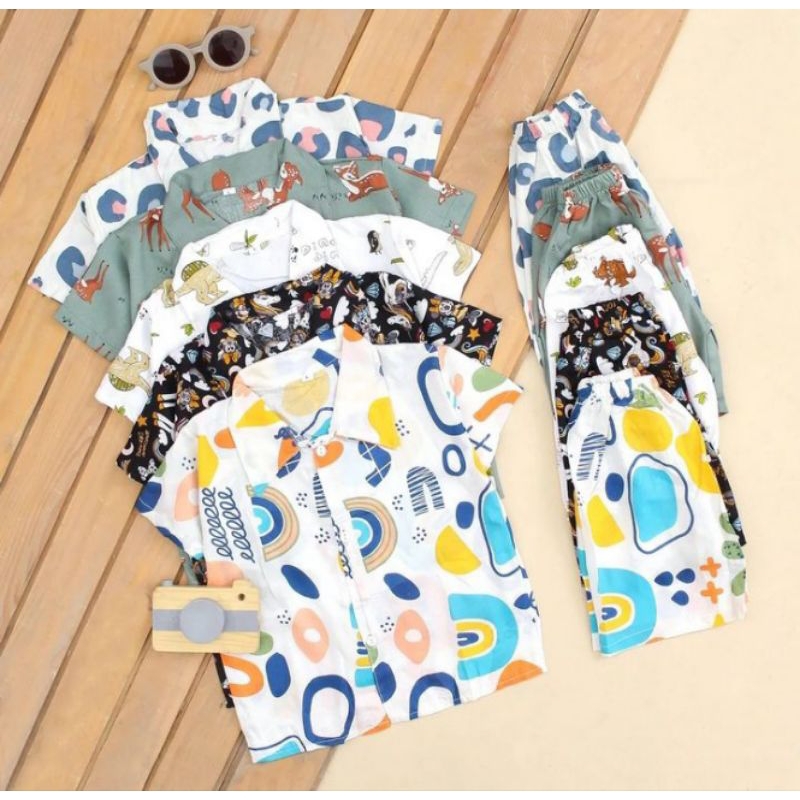 Set Rayon Anak / Piyama Rayon anak