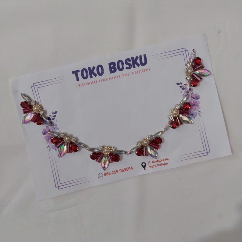 PAYET LEHER RANGKAI/PAYET PERMATA CUSTOM