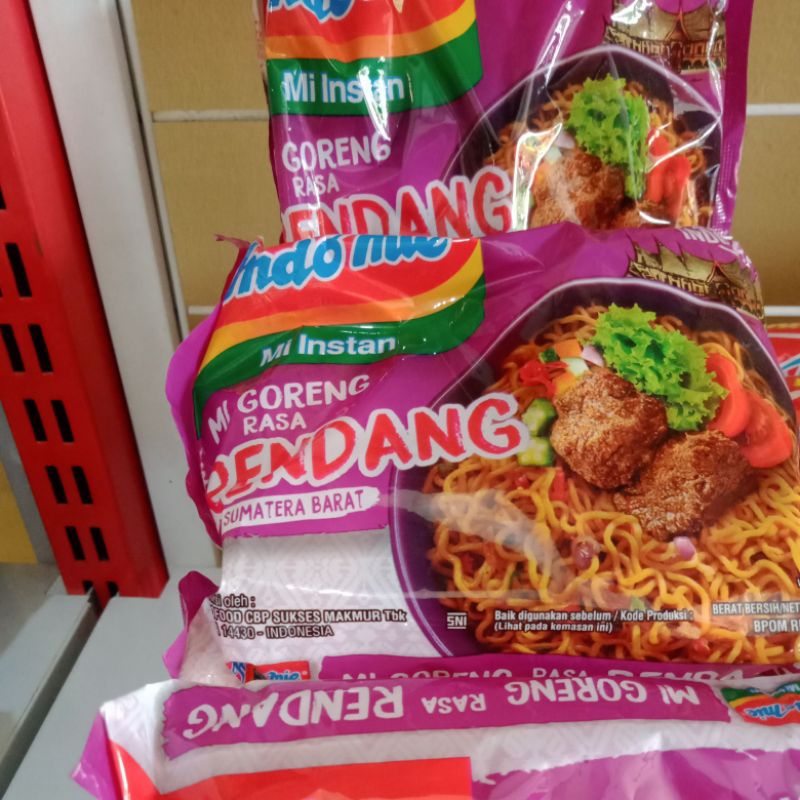 

mi rendang indomie rasa rendang 91 gr
